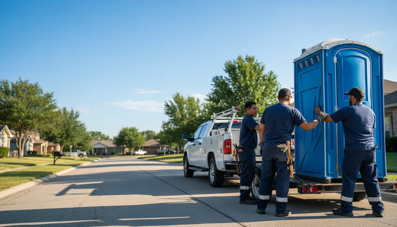 Portable Toilet Rental in New Blaine, AR near me